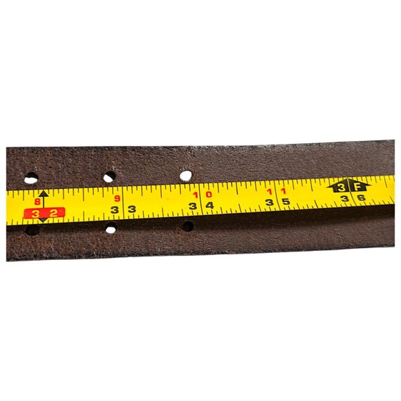 Polo Ralph Lauren Belt Mens 32/30 Brown Leather Equestrian Heritage Gentleman - Picture 13 of 16